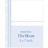 Henzo Photo Bags 4x 13x18 cm white