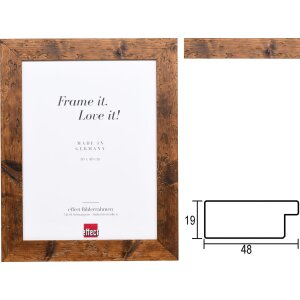 Effect Wooden Frame 2400 brown