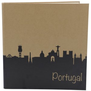 Panodia spiral album Portugal 33x34 cm 60 white pages