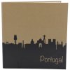 Panodia spiral album Portugal 33x34 cm 60 white pages