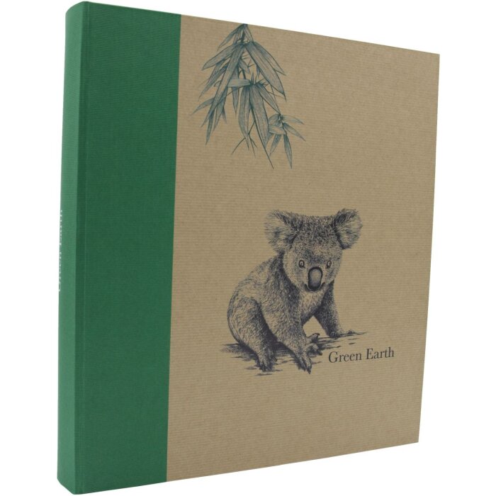 Panodia Jumbo Photo Album Greenearth Koala 34x37 cm 100 white sides