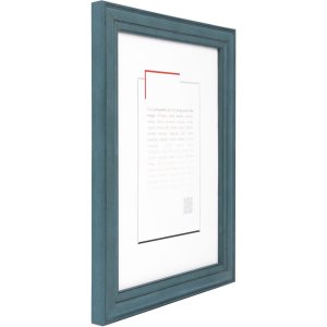 Ceanothe Wooden Frame Belle-Ile 13x18 cm blue