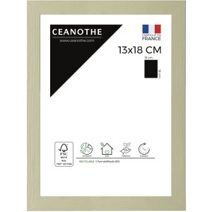 Ceanothe Picture Frame Karma 13x18 cm lime green