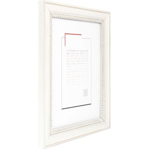 Wooden frame Alma 13x18 cm white