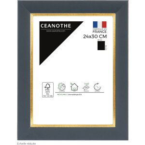 Ceanothe Picture Frame Hades 24x30 cm blue