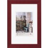 wooden photo frame Grado 40x50 cm - red