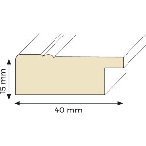 Picture Frame Palma 10x15 cm to 60x80 cm