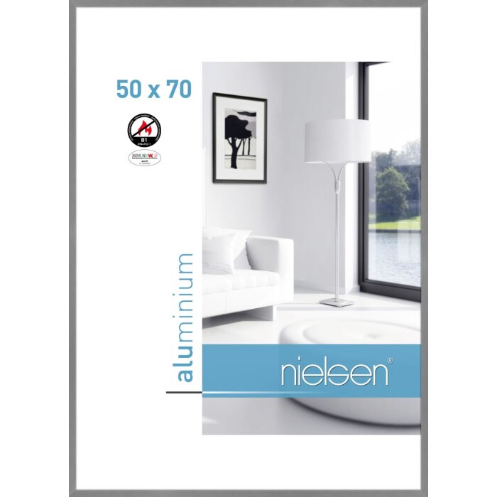 Nielsen Fire Protection Frame C2 Structure Grey Matt 50x70 cm