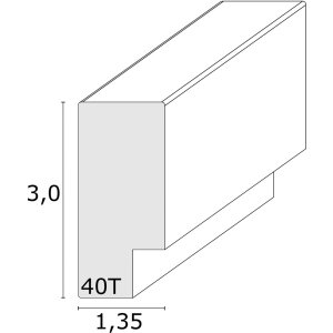 S40TMONT Mounting Kit for Deknudt Canvas Frame