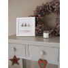 Deknudt Wooden Christmas Frame S45SK1E2 white 10x15 cm