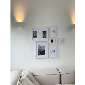 Deknudt Picture Frame Set S46YK1WALL white 6 frames