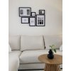 Deknudt Picture Frame Set S46YK2WALL black 6 frames