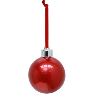 Deknudt Photo Christmas Ball S66FJ4 red 7,6 x7,6 cm