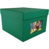 HNFD XL Photo Box Kandra 700 photos 15x20 cm fir green ribbed