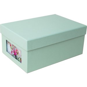 HNFD Photo box Kandra mint ribbed 700 photos 10x15 cm