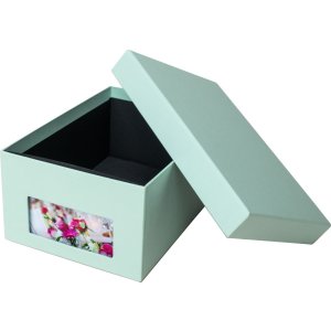 HNFD Photo box Kandra mint ribbed 700 photos 10x15 cm