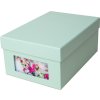 HNFD Photo box Kandra mint ribbed 700 photos 10x15 cm