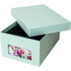 HNFD Photo box Kandra mint ribbed 700 photos 10x15 cm