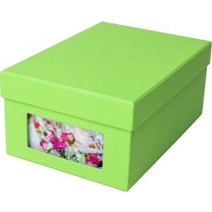 HNFD Photo box Kandra apple ribbed 700 photos 10x15 cm