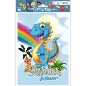 HERMA Sticker scrapbook for kids, A5, "Dinos"...