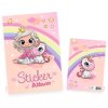 HERMA Sticker scrapbook for kids, A5, "Princess Sweetie" (16 pages, blank)