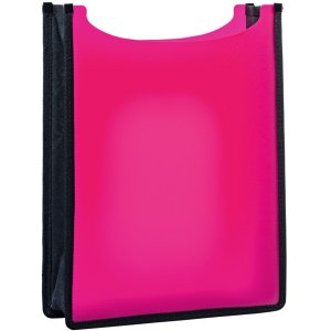 HERMA Flexi translucent pink file box 260x345x70 mm