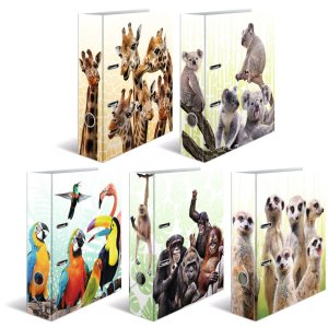 HERMA motif folder A4 Exotic animals - meerkat troop