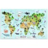 HERMA desk pad 550 x 350 mm, world map