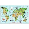 HERMA desk pad 550 x 350 mm, world map