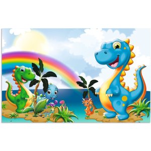 HERMA desk pad 550 x 350 mm, dinos