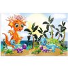 HERMA desk pad 550 x 350 mm, dinos