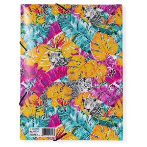 HERMA A4 PP Twinkle Leopard folder