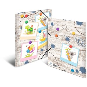 HERMA folder A4 cardboard sandbox friends