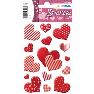 HERMA Sticker Flower Hearts