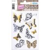 HERMA Creative Stickers Butterflies Gold and Silver Foil