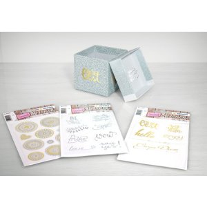 HERMA Creative Stickers Mandala Gold and Silver Foil