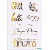 HERMA Creative Sticker Amazing Gold Foil