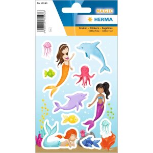 HERMA Princess of the Sea - Sticker with glitter effect