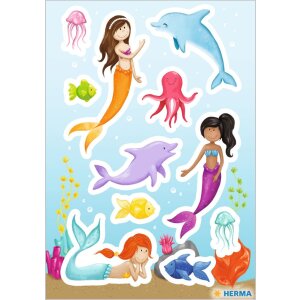 HERMA Princess of the Sea - Sticker with glitter effect