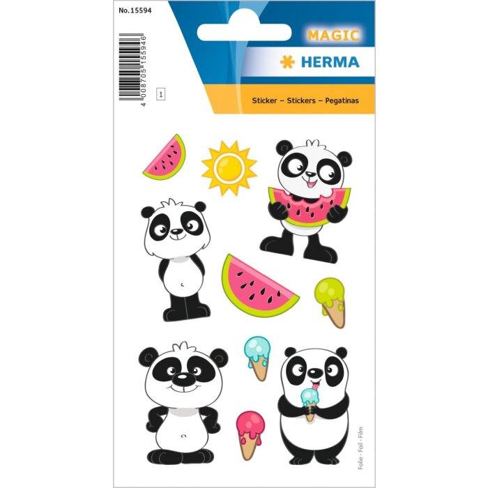 HERMA Panda - the little bear, foil sticker