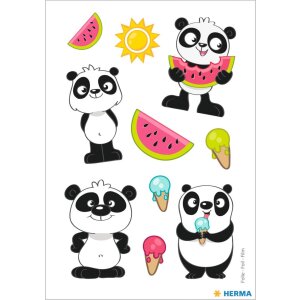 HERMA Panda - the little bear, foil sticker