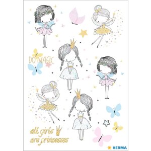 HERMA Glitter Stickers Fairytale Princess