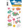 HERMA Trendy Patches - colourful Transpuffy stickers