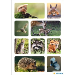 HERMA Sticker Forest Animals