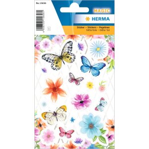 HERMA Flower Paradise Glitter Foil Stickers