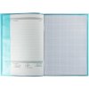 HERMA booklet protector Transparent PLUS A4 turquoise