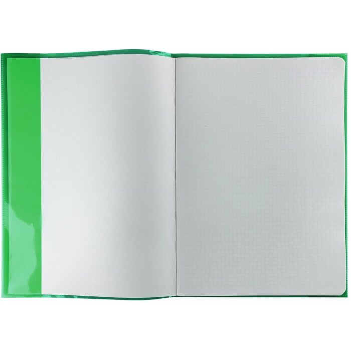 HERMA booklet protector Transparent PLUS A4 green