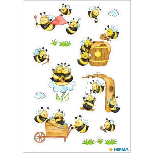 HERMA Sticker Bee Colony