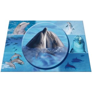 HERMA desk pad 550 x 350 mm - dolphin