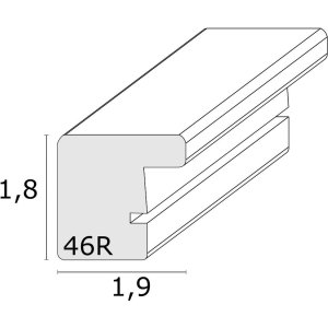 Deknudt double frame S46RG1 root wood look 2 photos 10x15 cm to 15x20 cm